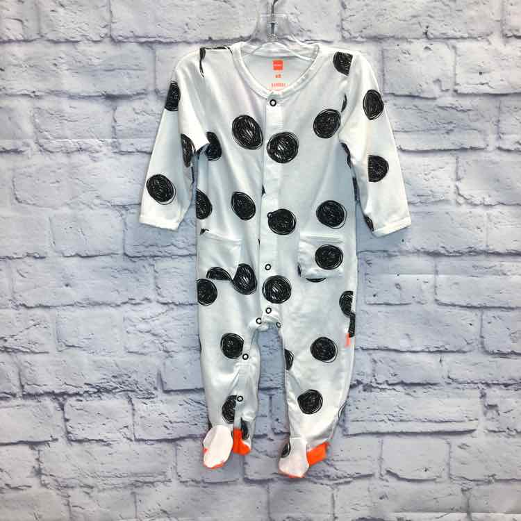 Hema Black & White Size 3-6 Months Boys Romper