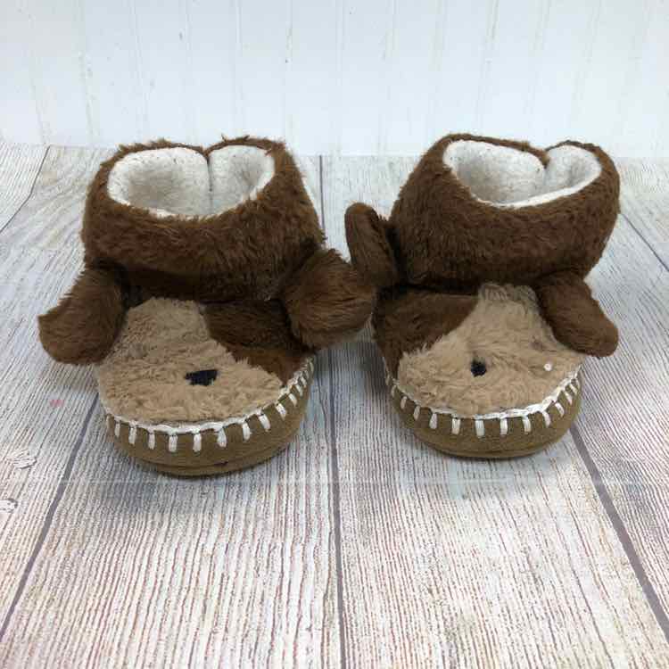 Hanna Andersson Brown Size 7 Boys Slippers