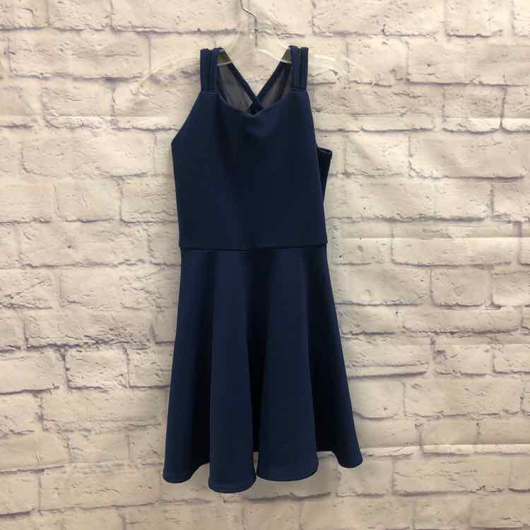 Sally Miller Couture Navy Size 7 Girls Dress