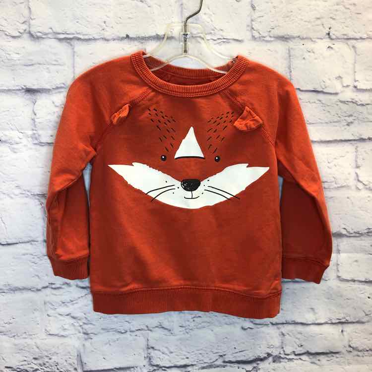 Carters Orange Size 24 Months Boys Sweatshirts/Hoodie