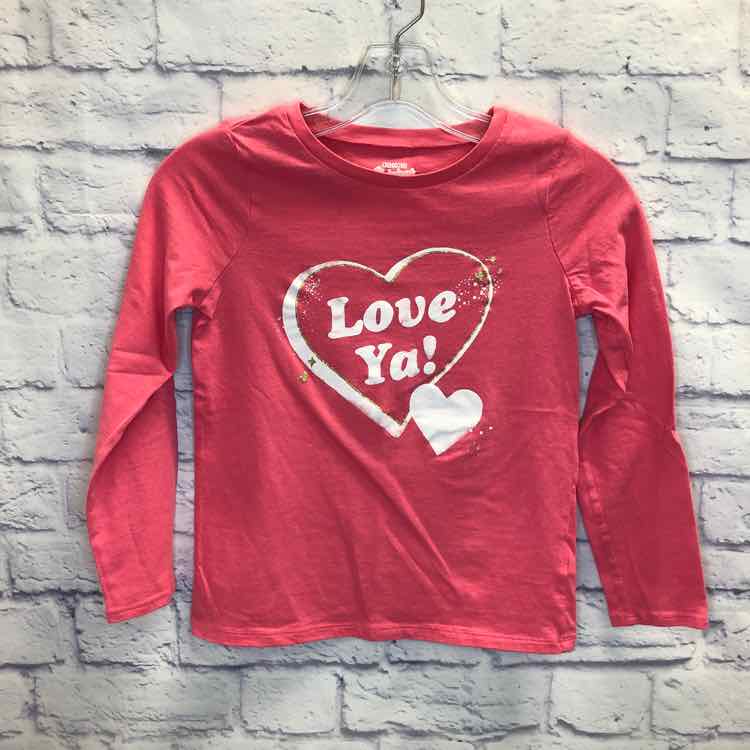 Oshkosh Pink Size 10 Girls Long Sleeve Shirt