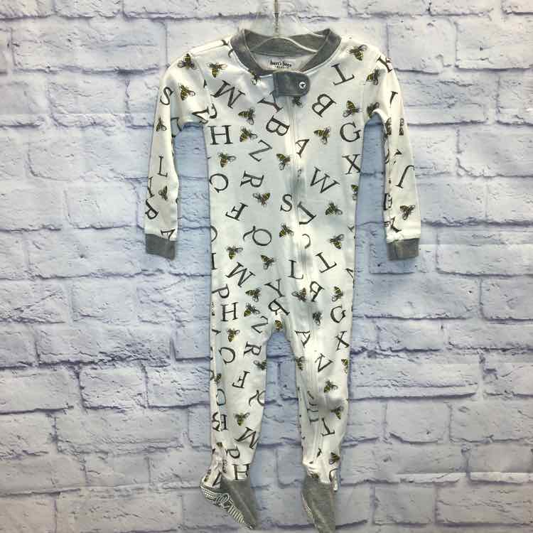 Burts Bees White Size 18 Months Boys Sleeper