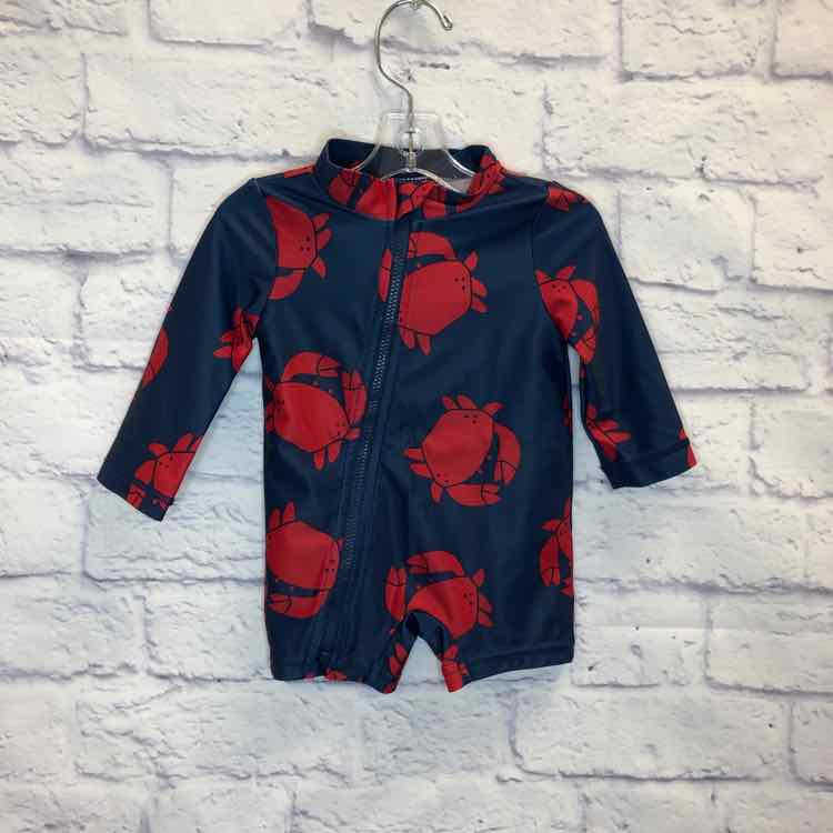 Just One You Navy Size 3 Months Boys Swimsuit