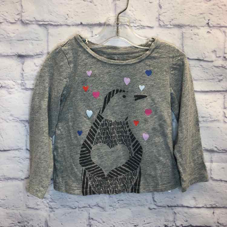 Gap Gray Size 3T Girls Long Sleeve Shirt