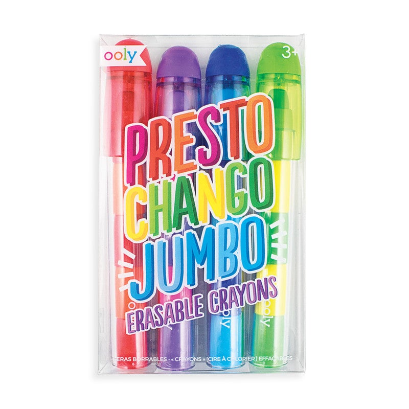 Ooly Presto Chango Jumbo Erasable Crayon