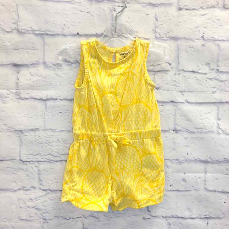 Carters Yellow Size 3 Months Girls Romper