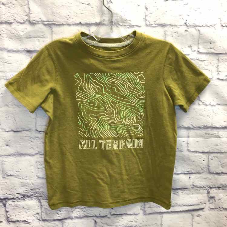 All In Motion Green Size 8 Boys Short Sleeve Shirt