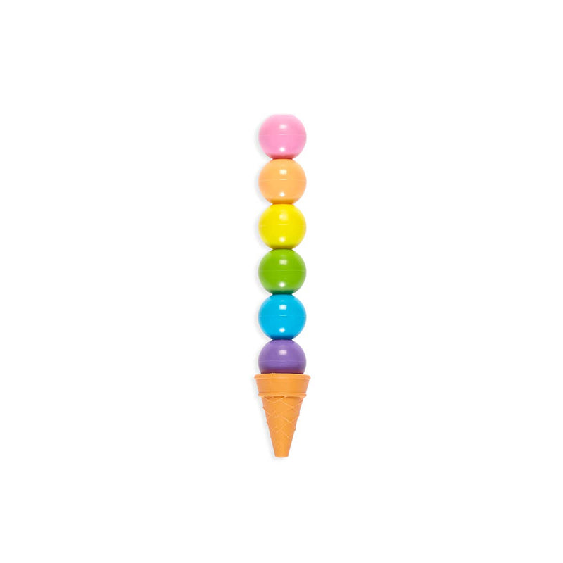 Ooly Rainbow Scoops Erasable Crayon Art Supplies