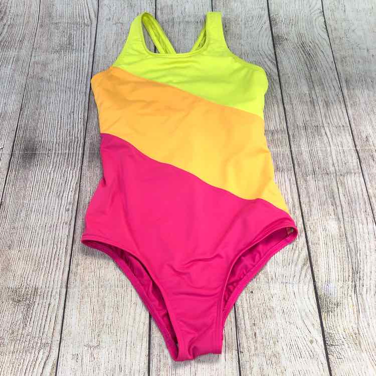 Lands End Multi-Color Size 12 Girls Swimsuit