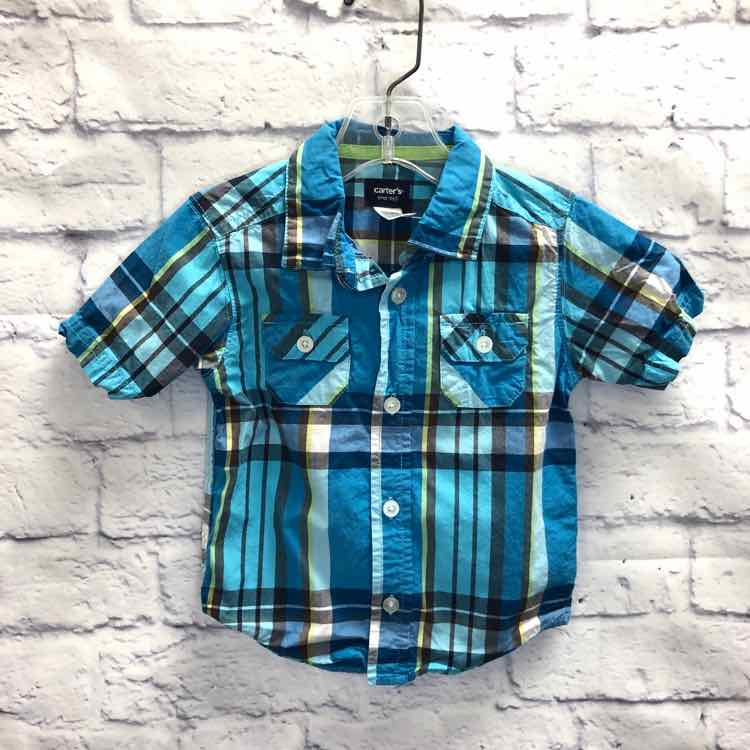 Carters Blue Size 18 Months Boy Polo or Button Down