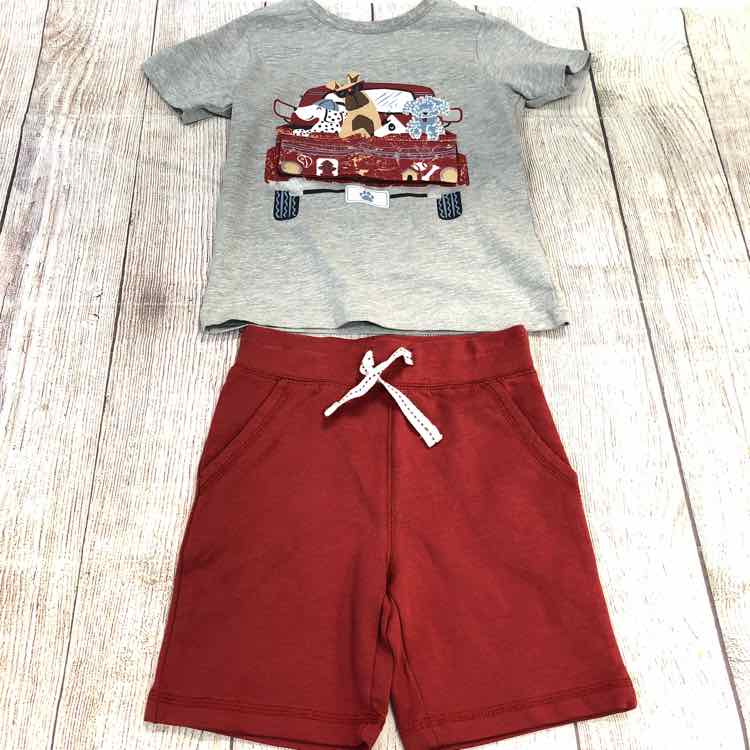 Tommy Bahama Gray Size 3T Boys 2 Piece Outfit