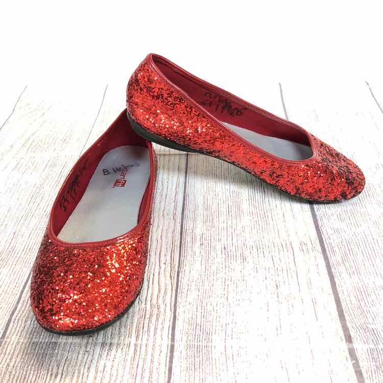Smartfit Red Size 2.5 Girls Dress Shoes