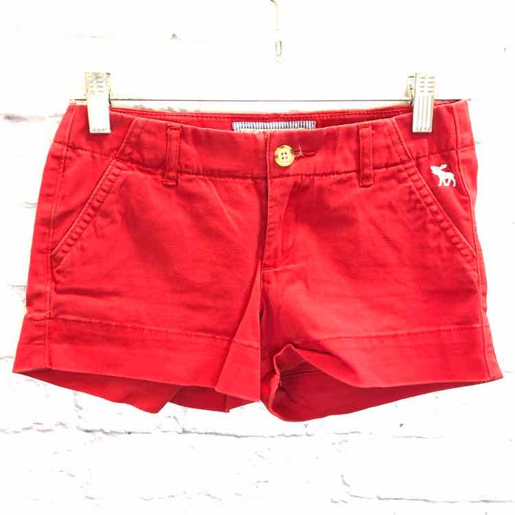 Abercrombie Red Size 14 Girls Shorts