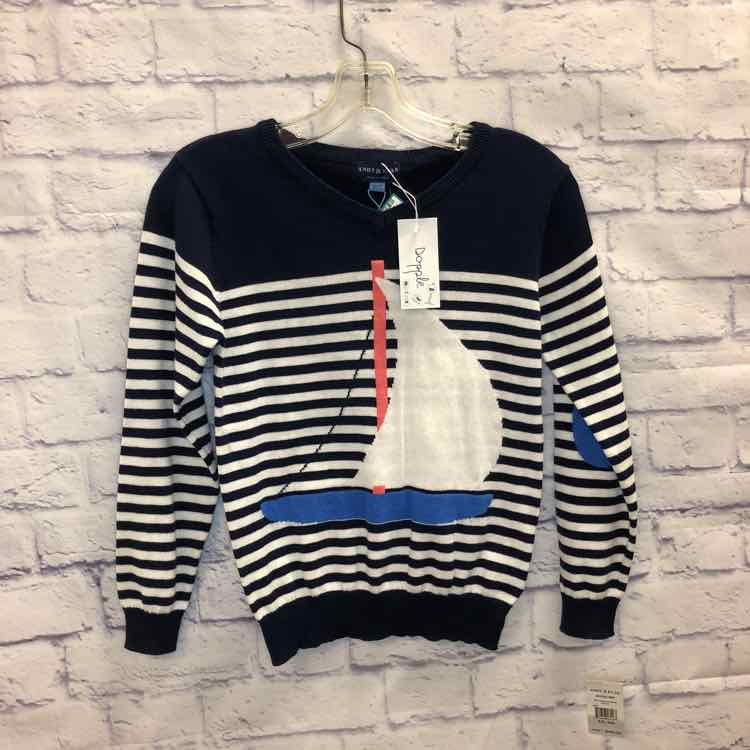 Andy & Evan Navy Size 12 Boys Sweater