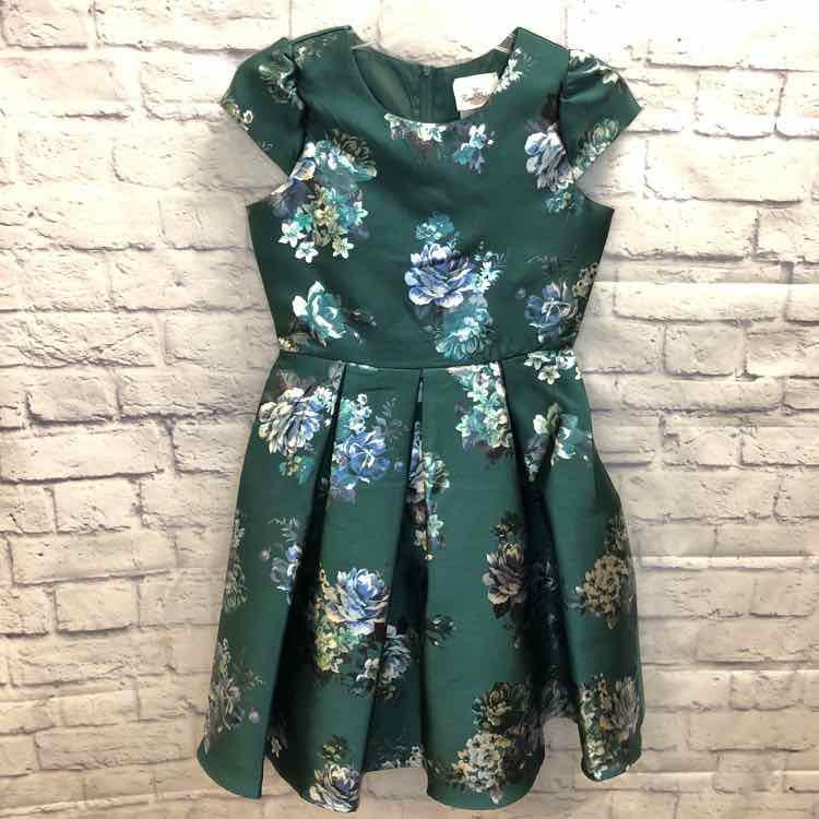 Rare Editions Green Size 16 Girls Dress