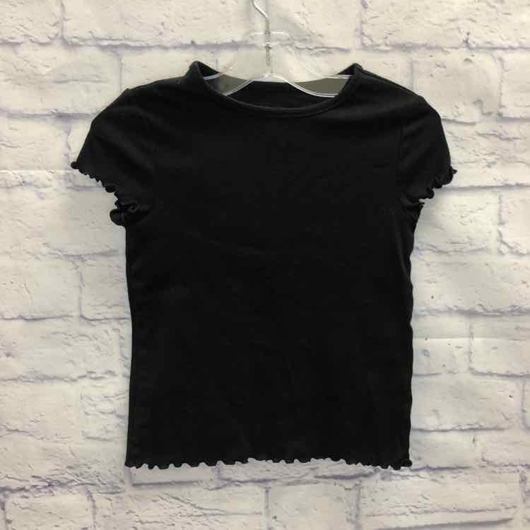 Art Class Black Size 7 Girls Short Sleeve Shirt