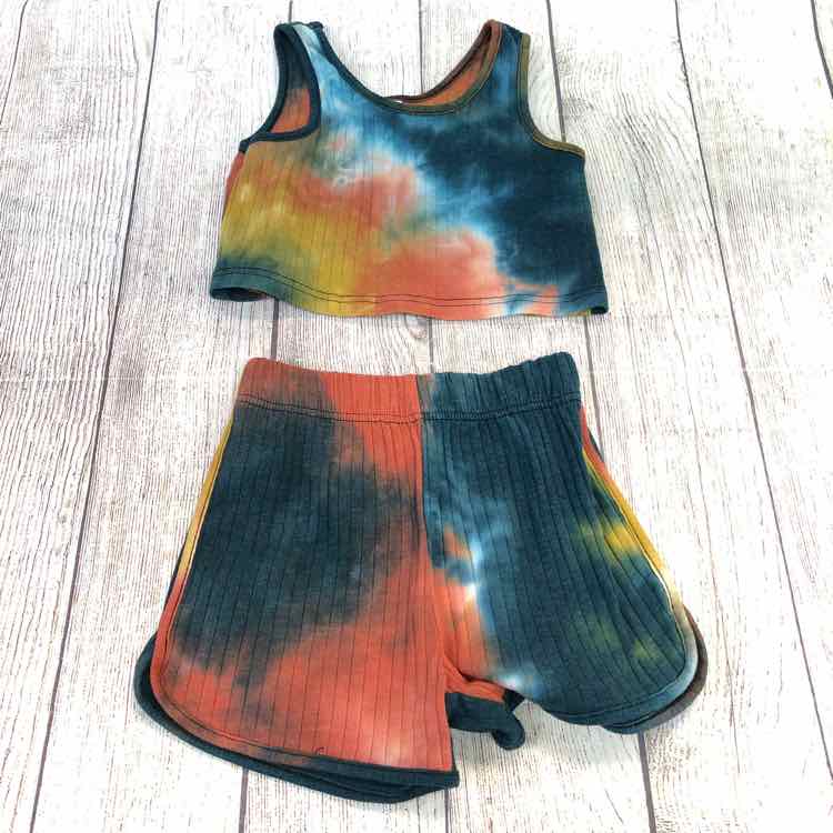 Tie Dye Size 3T Girls 2 Piece Outfit