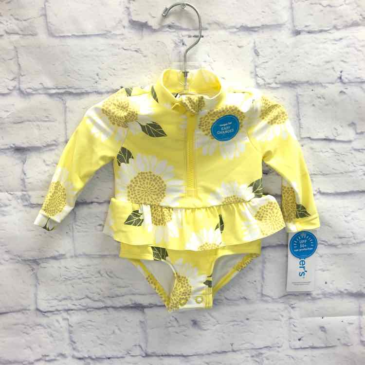 Carters Yellow Size 3 Months Girls Swimsuit