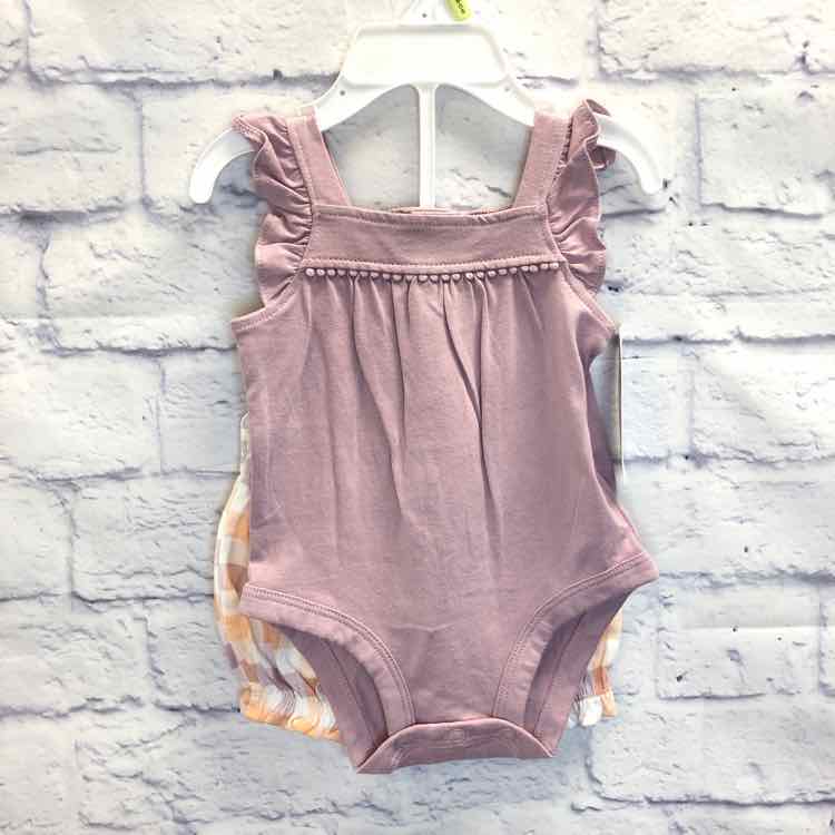 Carters Purple Size 3 Months Girls 2 Piece Outfit