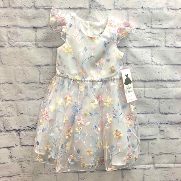 Rare Editions Floral Size 4T Girls Dress
