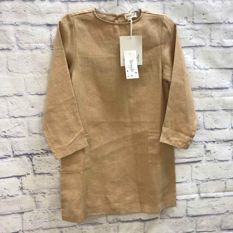 Be Kind Brown Size 7 Girls Dress