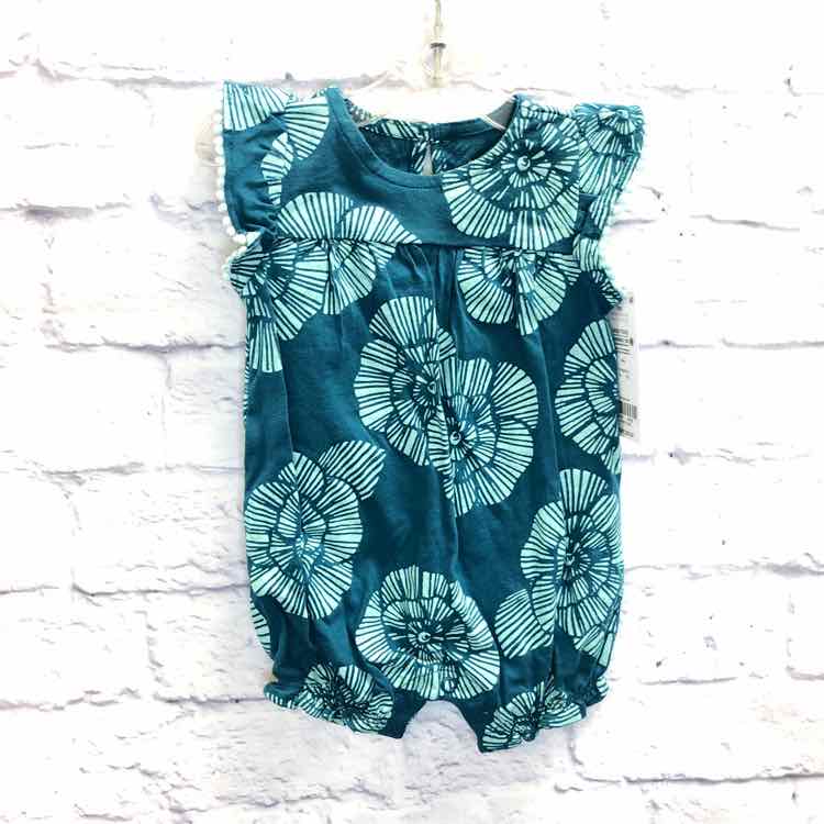 Carters Teal Size 3 Months Girls Romper