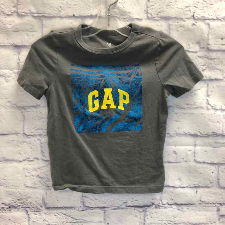 Gap Gray Size 4T Boys Short Sleeve Shirt