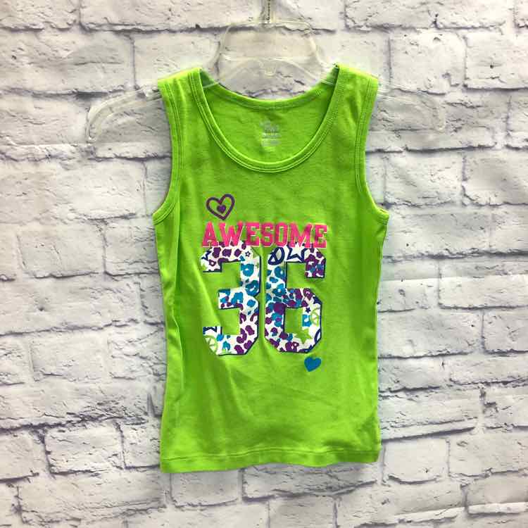 Childrens Place Green Size 10 Girls Tank Top