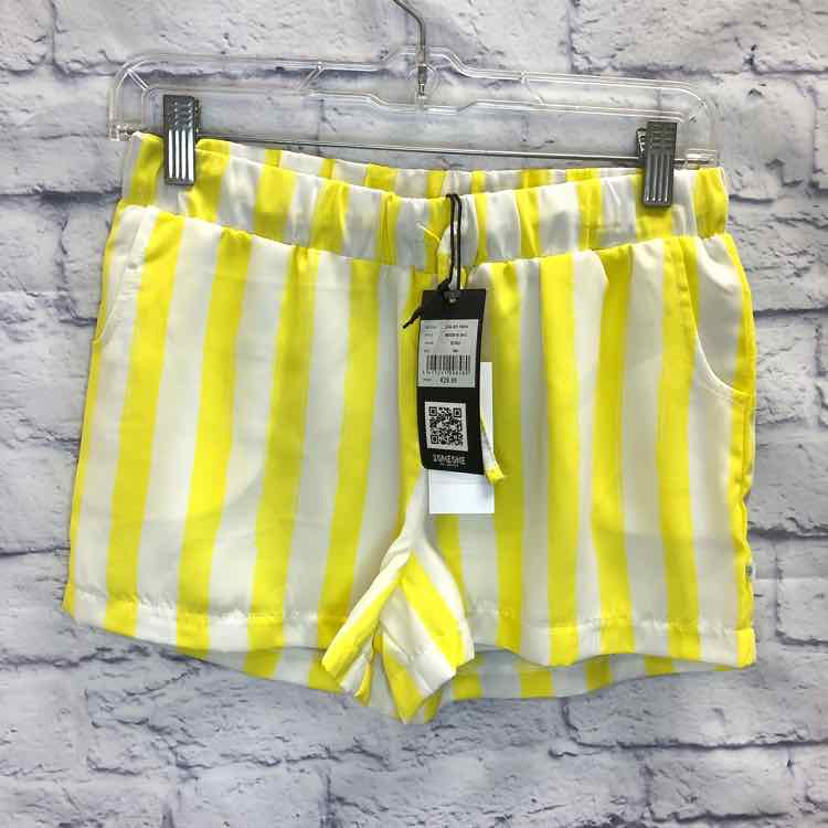 Awesome by Someone Yellow Size 14 Girls Shorts