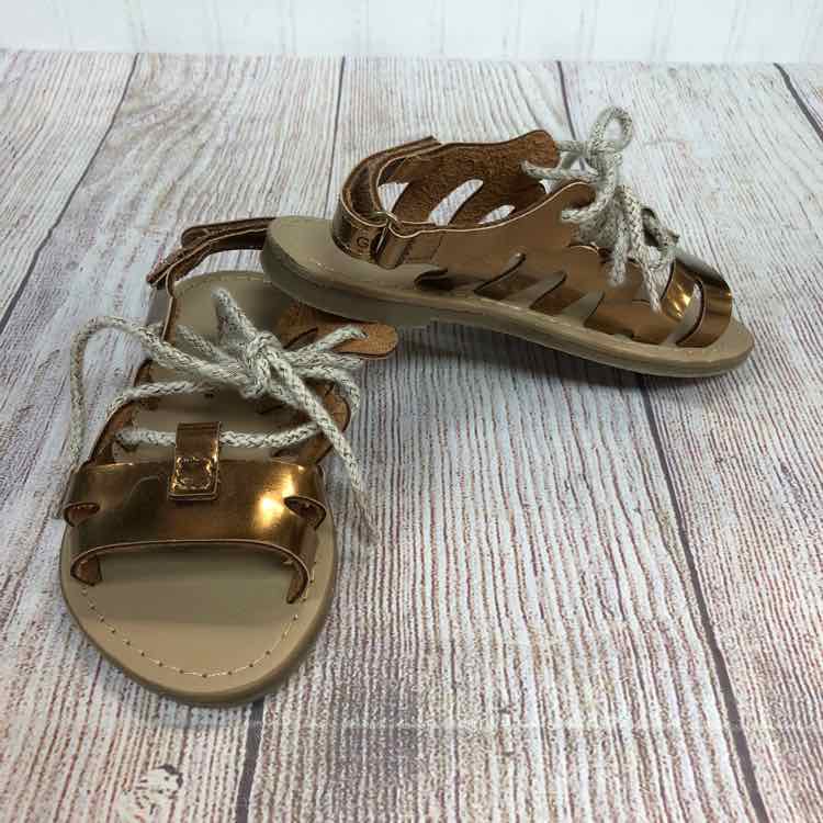 Gingersnaps Gold Size 8.5 Girls Sandals