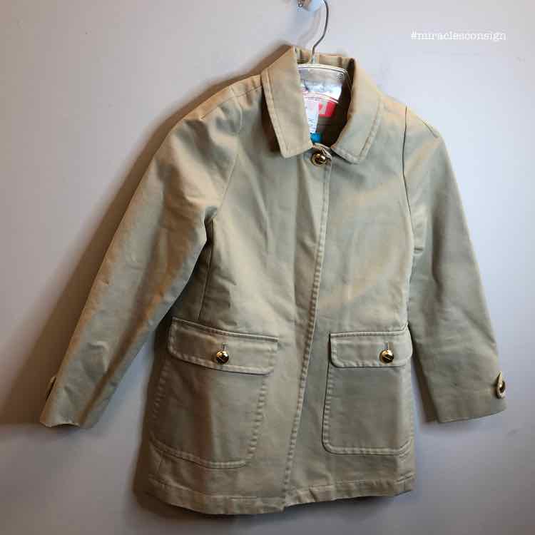 Crewcuts Tan Size 10 Girls Coat/Jacket