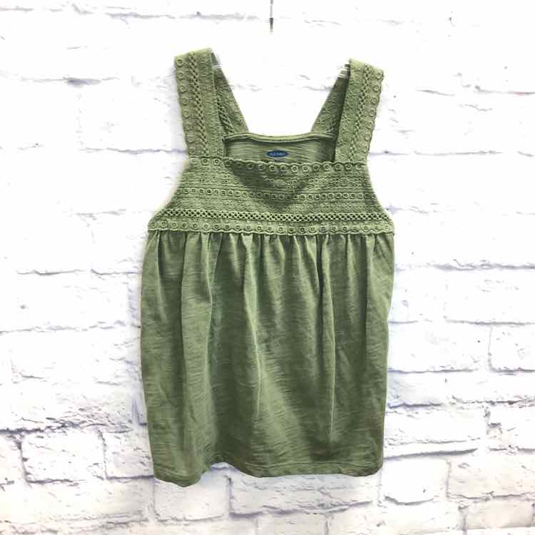 Old Navy Green Size 8 Girls Tank Top