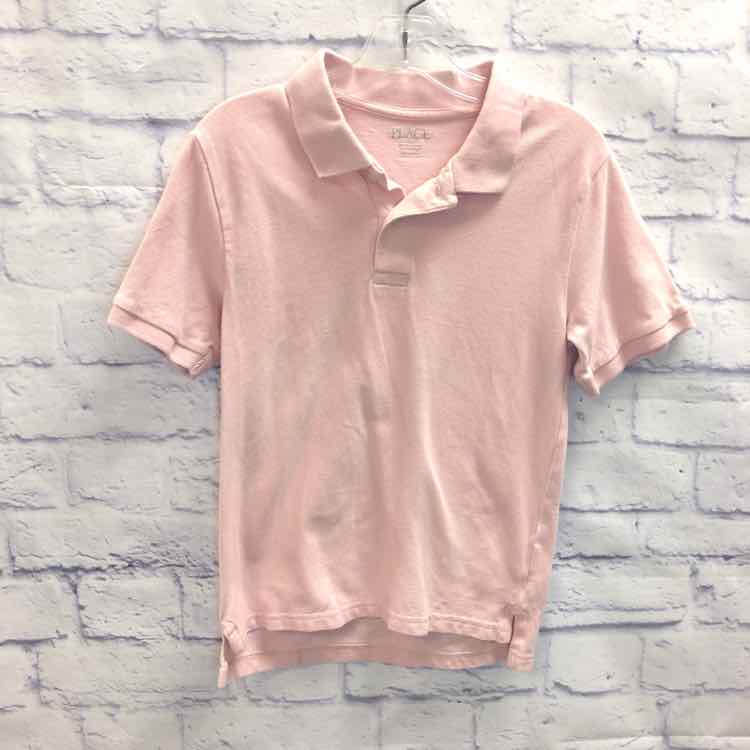 Childrens Place Pink Size 7 Boy Polo or Button Down