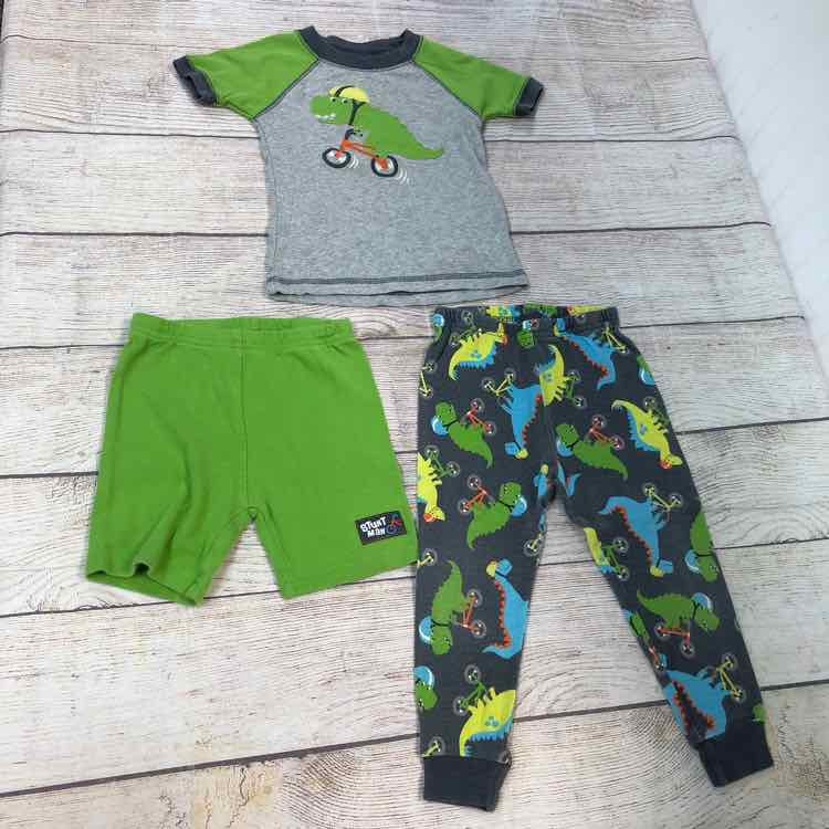 Carters Green Size 18 Months Boys Pajamas