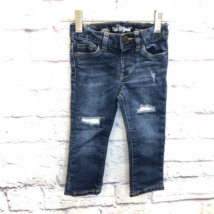 Cat & Jack Denim Size 2T Girls Jeans
