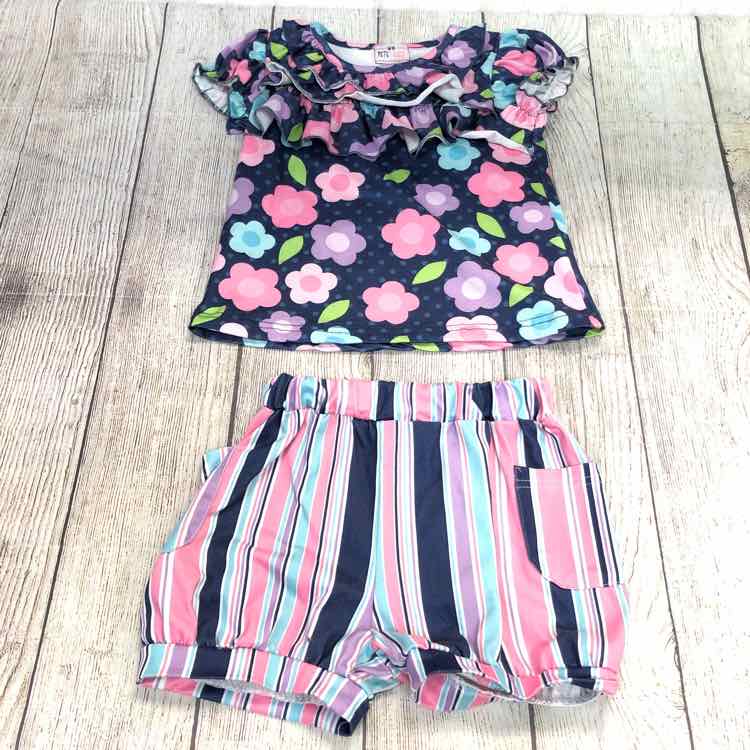 Pete + Lucy Blue Size 3T Girls 2 Piece Outfit