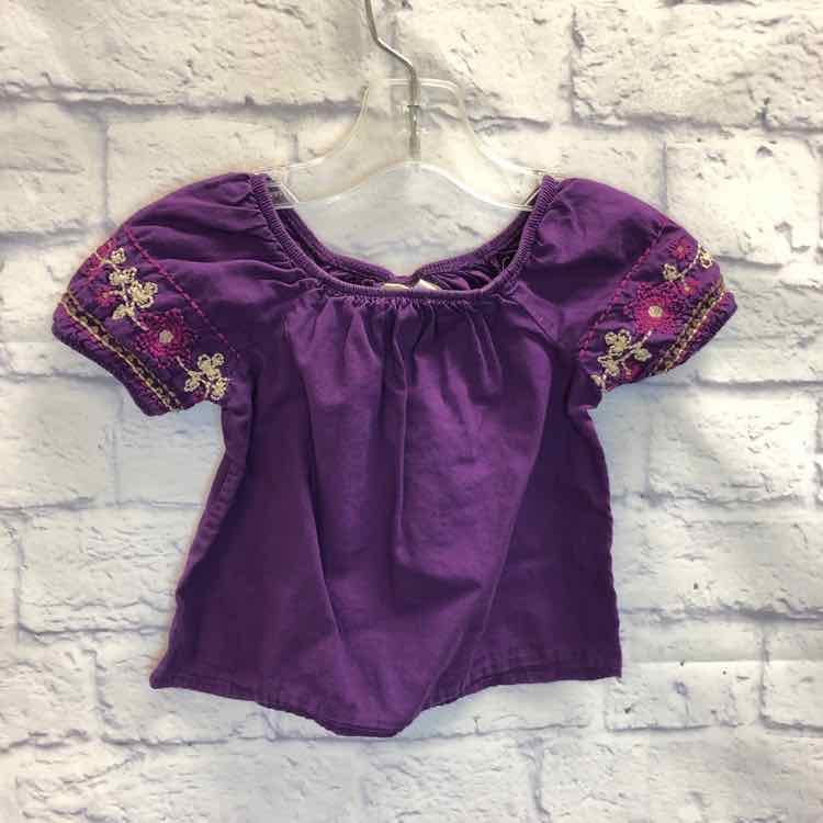 Cherokee Purple Size 18 Months Girls Short Sleeve Shirt