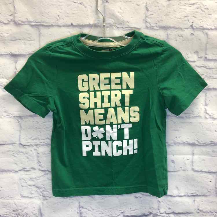 Crazy 8 Green Size 4T Boys Short Sleeve Shirt