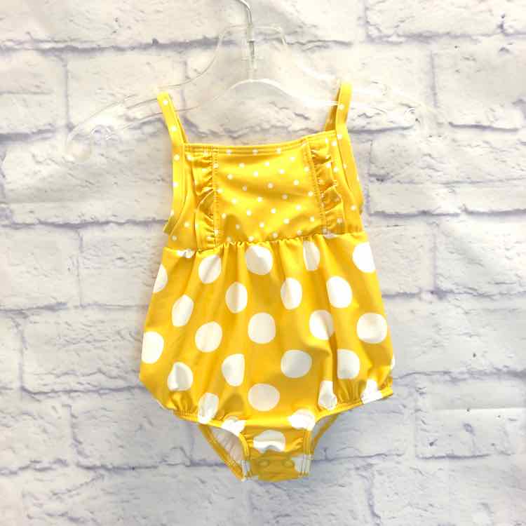 Carters Yellow Size 6 Months Girls Swimsuit
