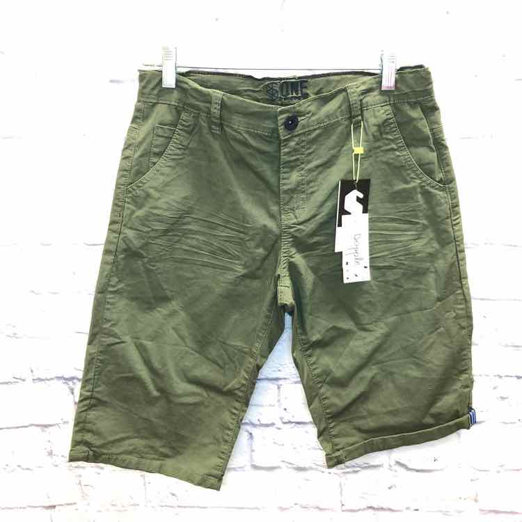 S1 By Someone Green Size 16 Boys Shorts