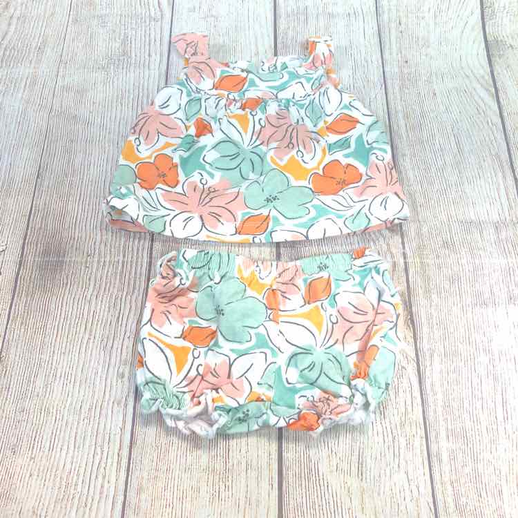 Just One You Floral Size 3 Months Girls 2 Piece Outfit