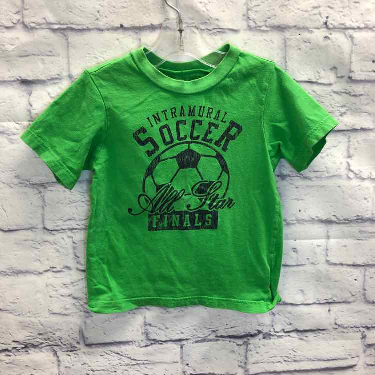 Childrens Place Green Size 3T Boys Short Sleeve Shirt