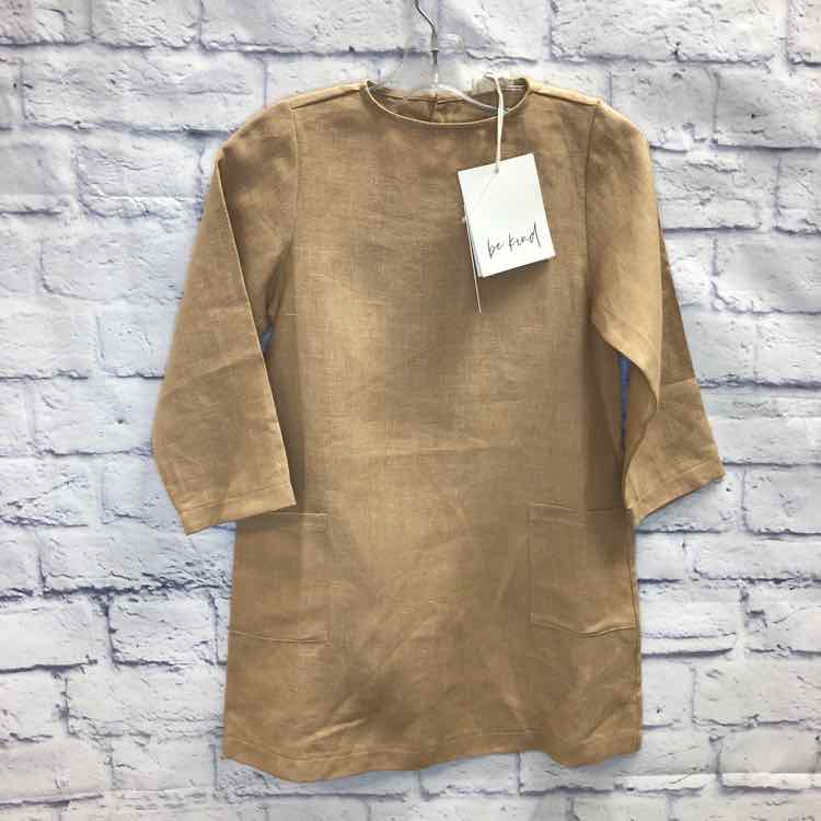 Be Kind Brown Size 5 Girls Dress