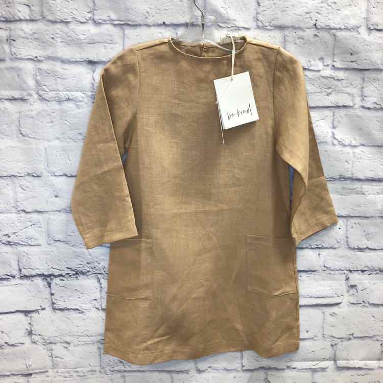 Be Kind Brown Size 5 Girls Dress