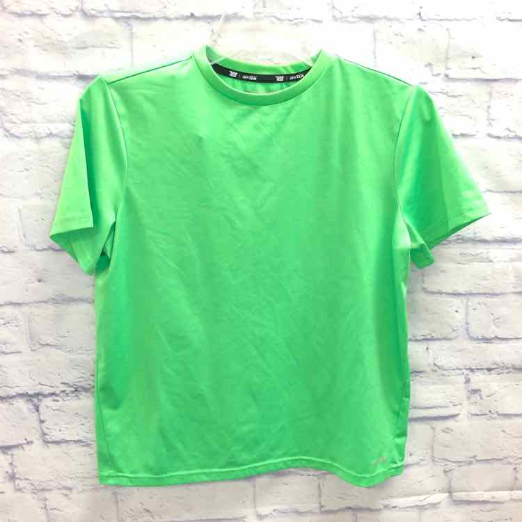Tek Gear Green Size 14H Boys Short Sleeve Shirt