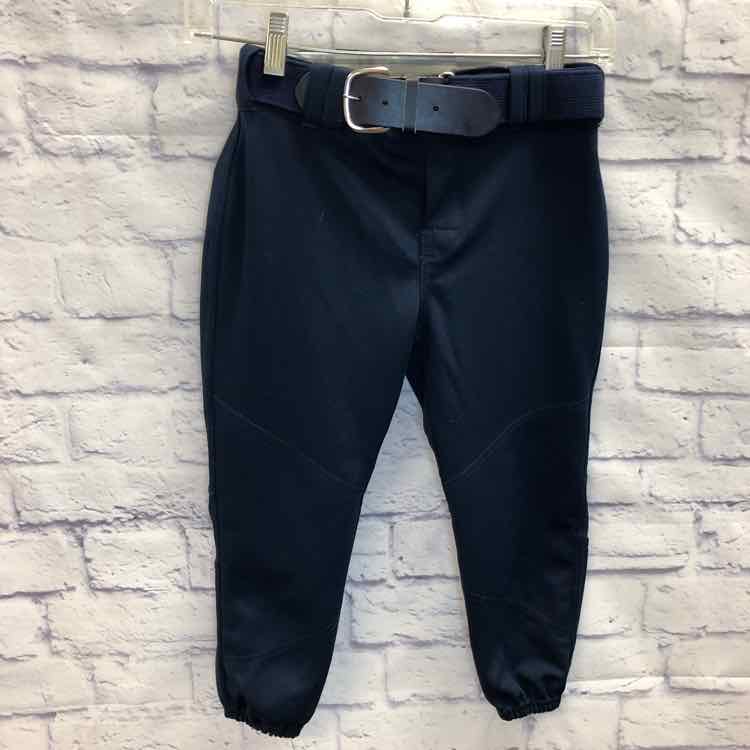 Alleson Navy Size 10 Girls Athletic Pants