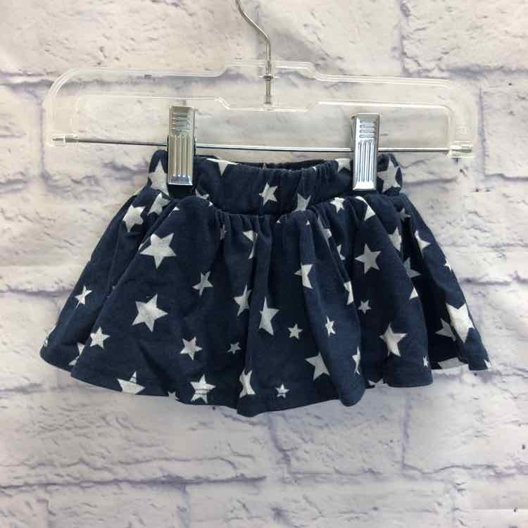 Celebrate Patriotic Navy Size 0-3 Months Girls Skirt