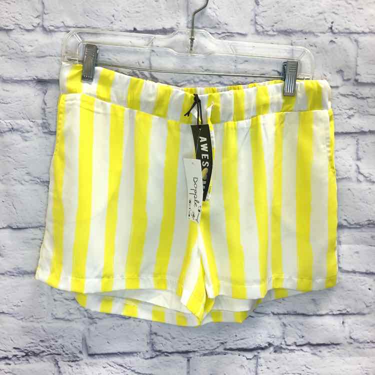 Awesome by Someone Yellow Size 16 Girls Shorts