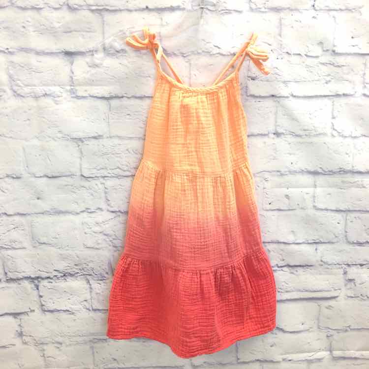 Cat & Jack Orange Size 5 Girls Dress