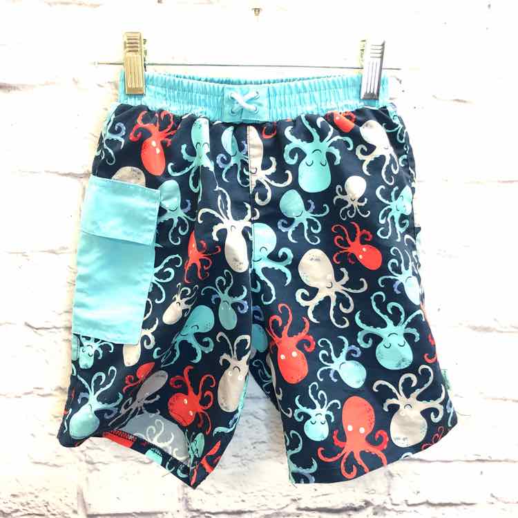 Green Sprouts Blue Size 4T Boys Trunks
